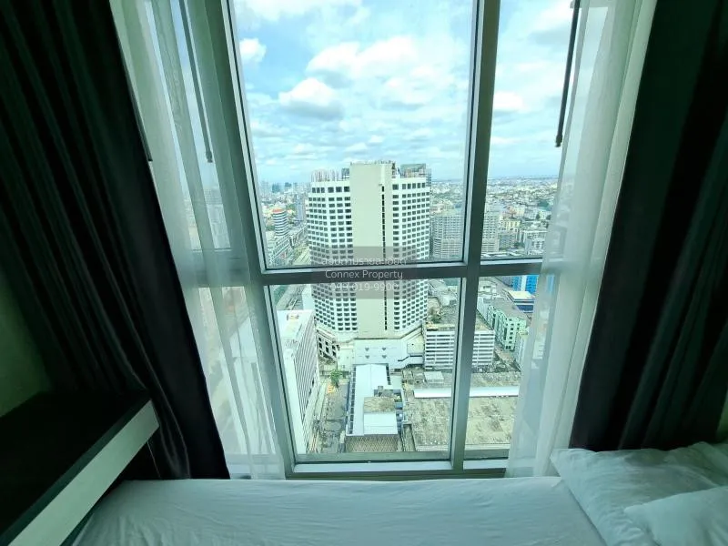 FOR RENT condo , Life Ratchadapisek , nice view , high floor , MR