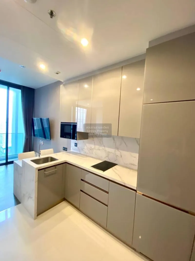 FOR RENT condo , The Esse at Singha Complex , MRT-Phetchaburi , B 3