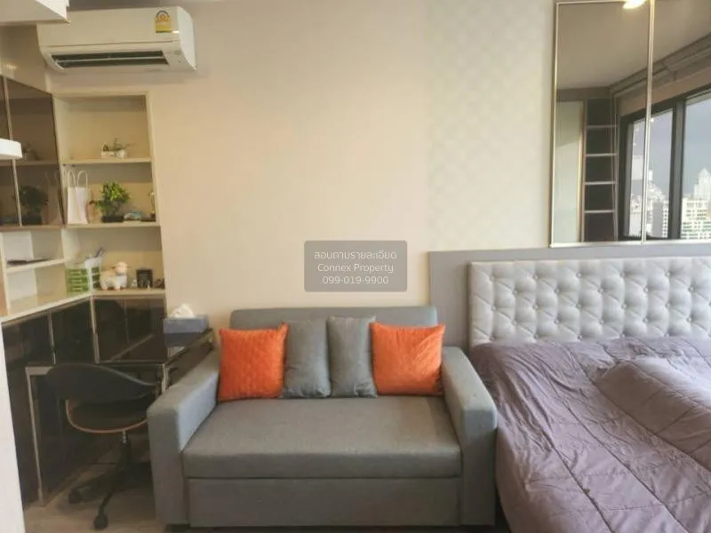 FOR RENT condo , Ideo Mobi Asoke , nice view , high floor , MRT-P 3