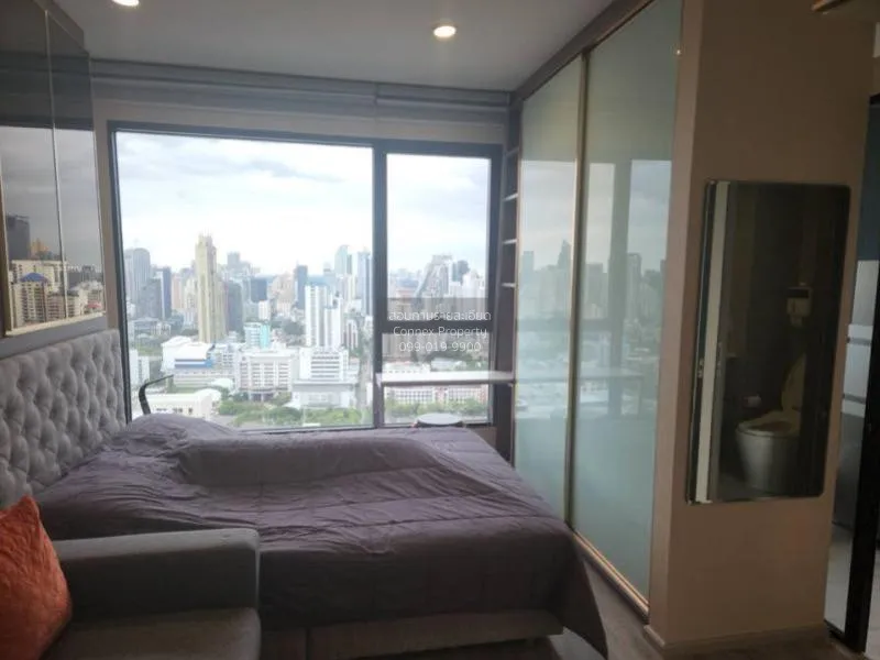 FOR RENT condo , Ideo Mobi Asoke , nice view , high floor , MRT-P