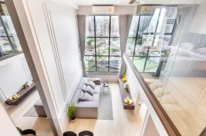 FOR RENT condo , KnightsBridge Prime Sathorn , Duplex , BTS-Chong Nonsi , Thungmahamek , Sa Thon , Bangkok , CX-54952