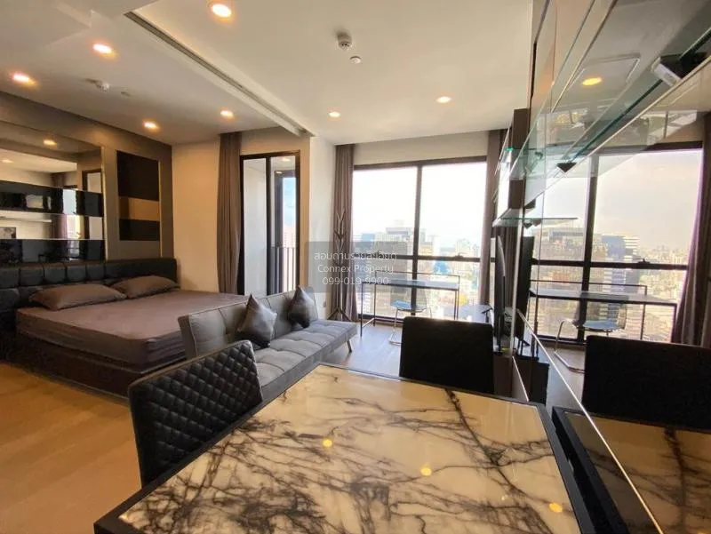 FOR RENT condo , Ashton Chula-Silom , high floor , MRT-Sam Yan , 