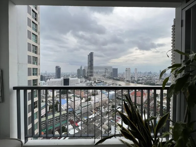 เช่าคอนโด  ริทึ่ม สาทร วิวสวย ชั้นสูง วิวแม่น้ำ BTS-สะพานตากสิน ท