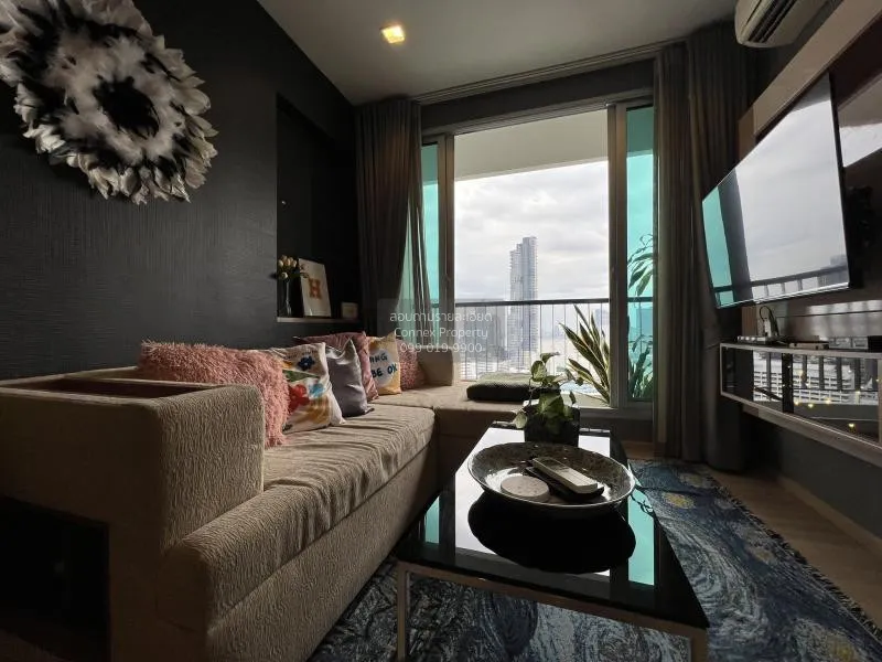 เช่าคอนโด  ริทึ่ม สาทร วิวสวย ชั้นสูง วิวแม่น้ำ BTS-สะพานตากสิน ท 3