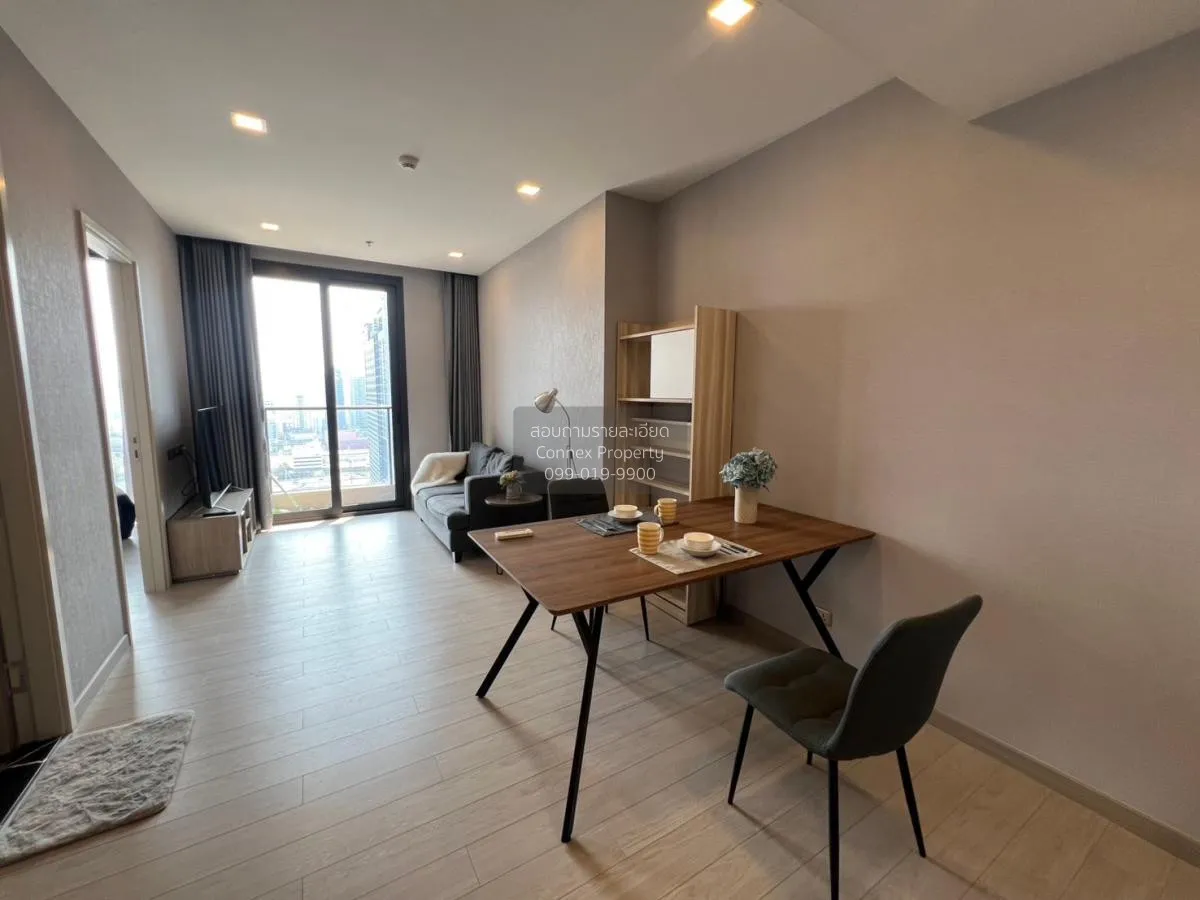 FOR RENT condo , One9Five Asoke - Rama 9 , high floor , MRT-Phra  1