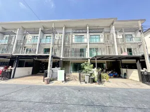 Townhome for sale, Town Avenue Village, Merge Rattanathibet, add kitchen, new condition, ready to move in