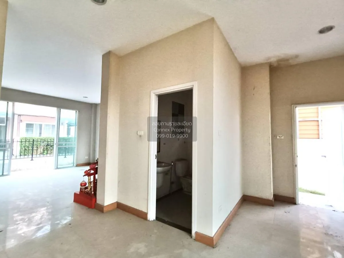 ขาย บ้านเดี่ยว เวสเทิร์นทาวน์ บ้านกล้วย ไทรน้อย ถนนกว้าง หลังบ้าน