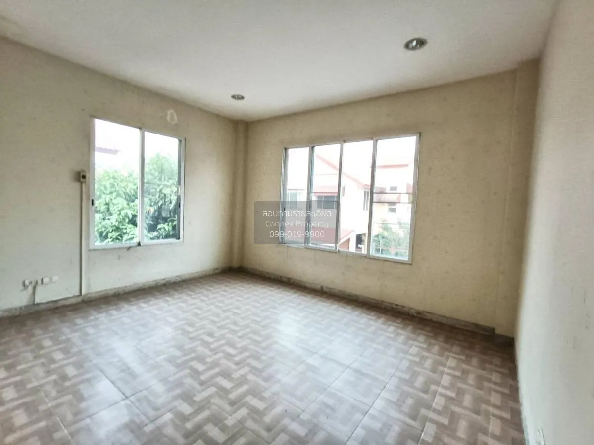 ขาย บ้านเดี่ยว เวสเทิร์นทาวน์ บ้านกล้วย ไทรน้อย ถนนกว้าง หลังบ้าน