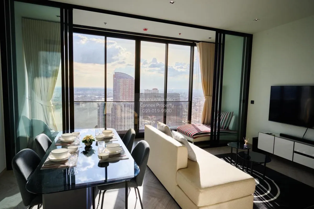 FOR RENT condo , Chapter Charoennakhorn-Riverside , BTS-Krung Tho 2