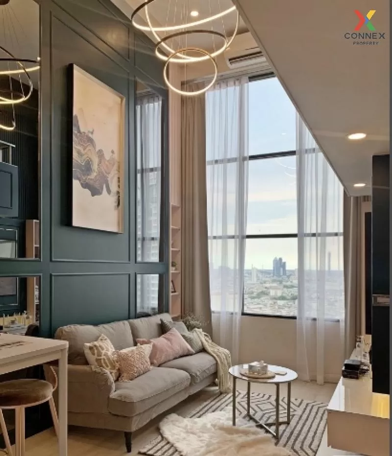 FOR RENT condo , KnightsBridge Prime Sathorn , Duplex , high floo