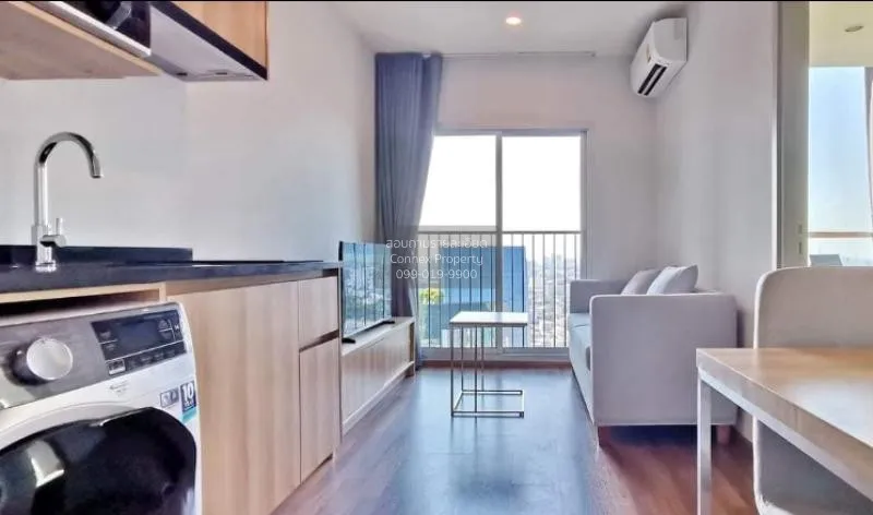 FOR RENT condo , Noble Revolve Ratchada 2 , nice view , high floo 3