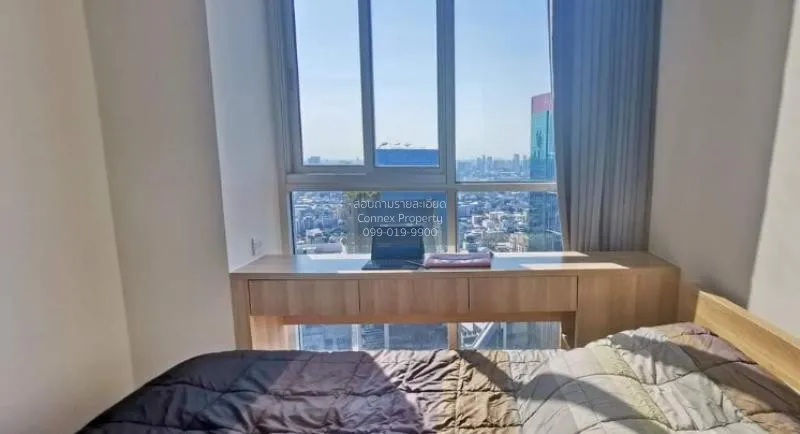 FOR RENT condo , Noble Revolve Ratchada 2 , nice view , high floo