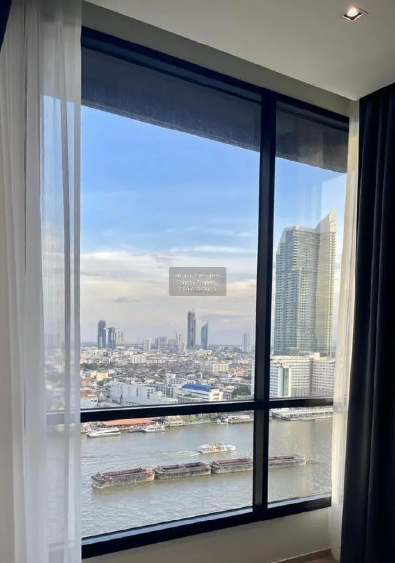 FOR RENT condo , Chapter Charoennakhorn-Riverside , BTS-Krung Tho