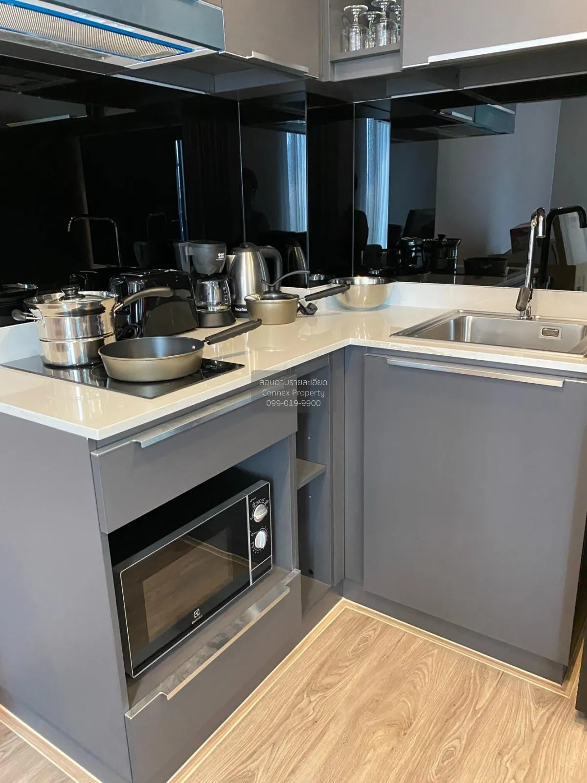 เช่าคอนโด  บ้านจันทร์ คอนโด รีโนเวทใหม่ BTS-ทองหล่อ คลองตันเหนือ  3
