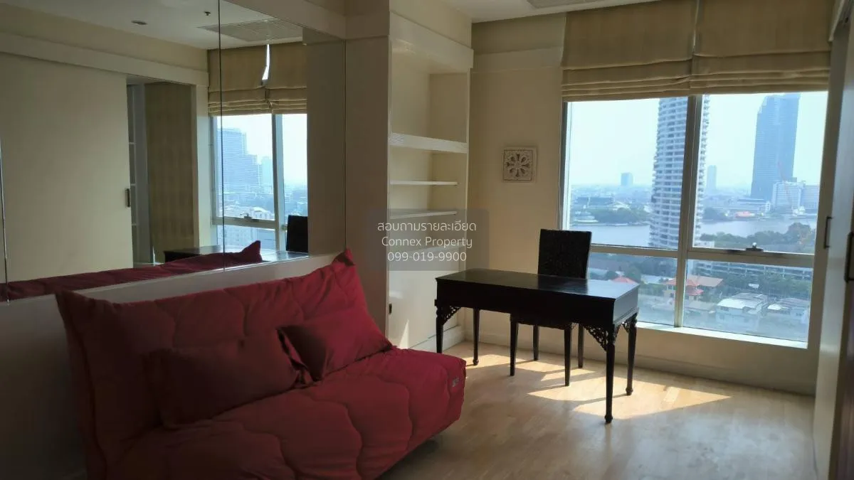 For Rent Condo , Baan Sathorn Chaopraya , BTS-Krung Thon Buri , K