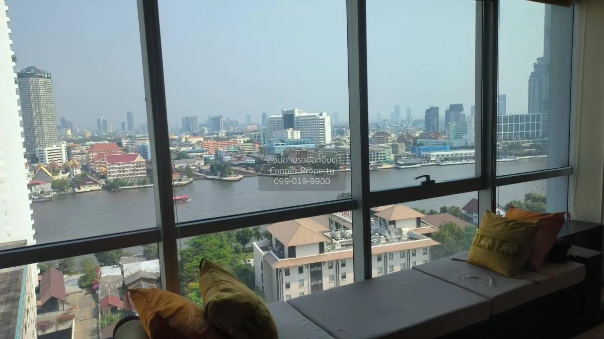 For Rent Condo , Baan Sathorn Chaopraya , BTS-Krung Thon Buri , K