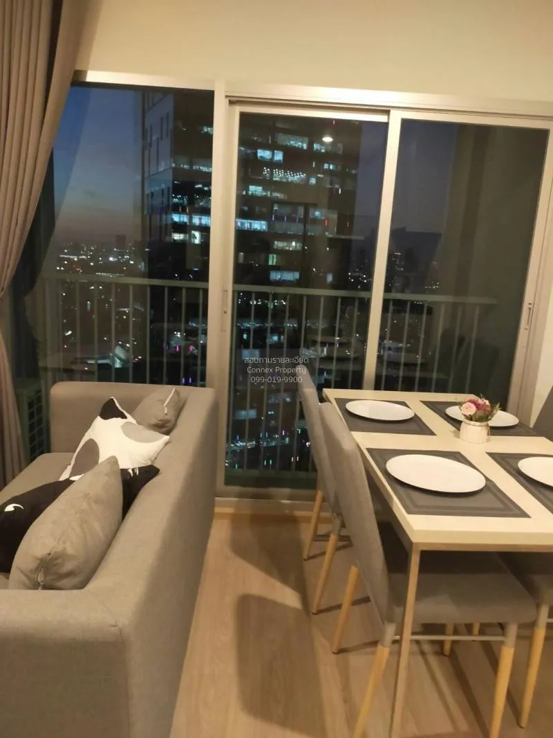 FOR RENT condo , Noble Revolve Ratchada , MRT-Thailand Cultural C 3