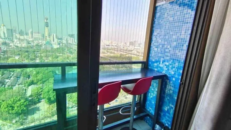 FOR RENT condo , Lumpini Suite Phetchaburi Makkasan , high floor 