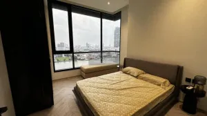 FOR RENT condo , Chapter Charoennakhorn-Riverside , corner unit , river view , BTS-Krung Thon Buri , Bang Lamphu Lang , Khlong San , Bangkok , CX-73297