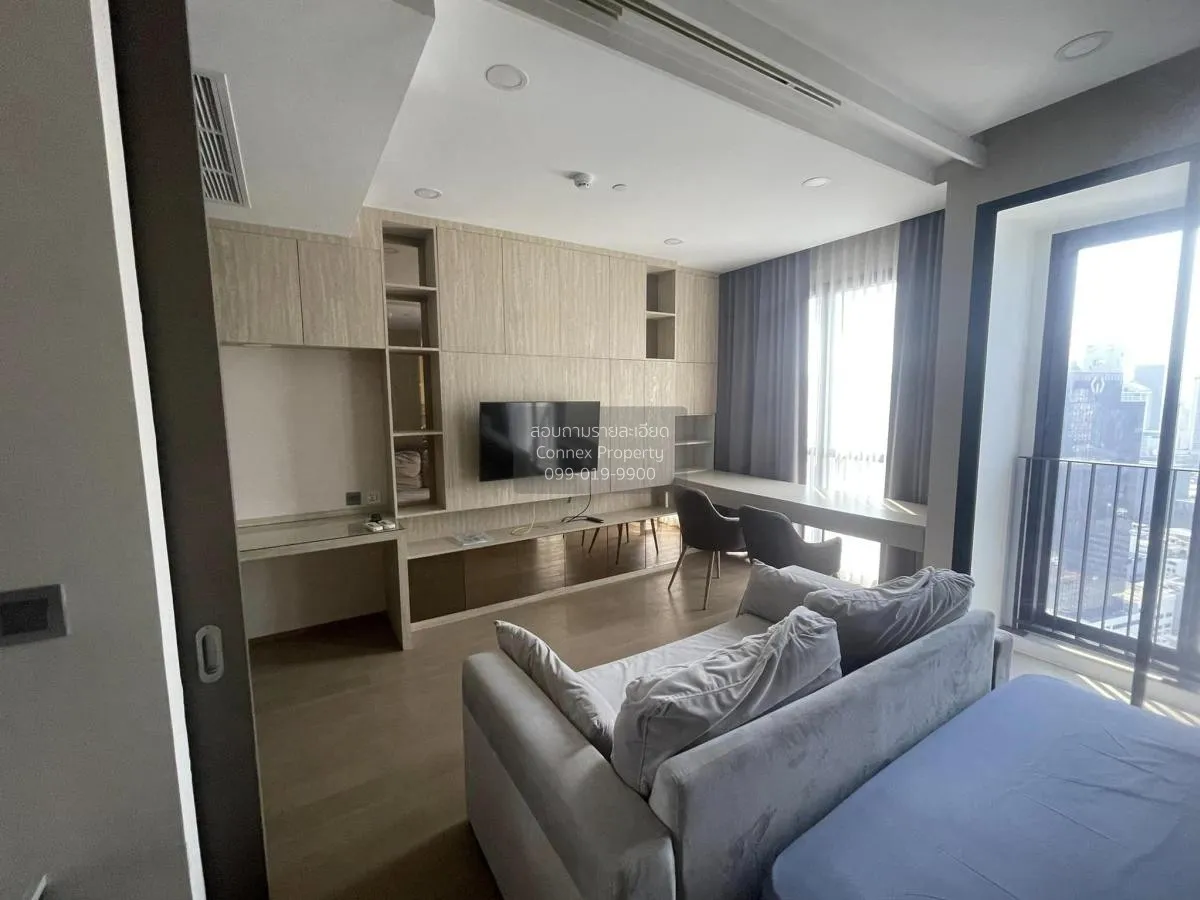 FOR RENT condo , Ashton Chula-Silom , high floor , MRT-Sam Yan ,  3