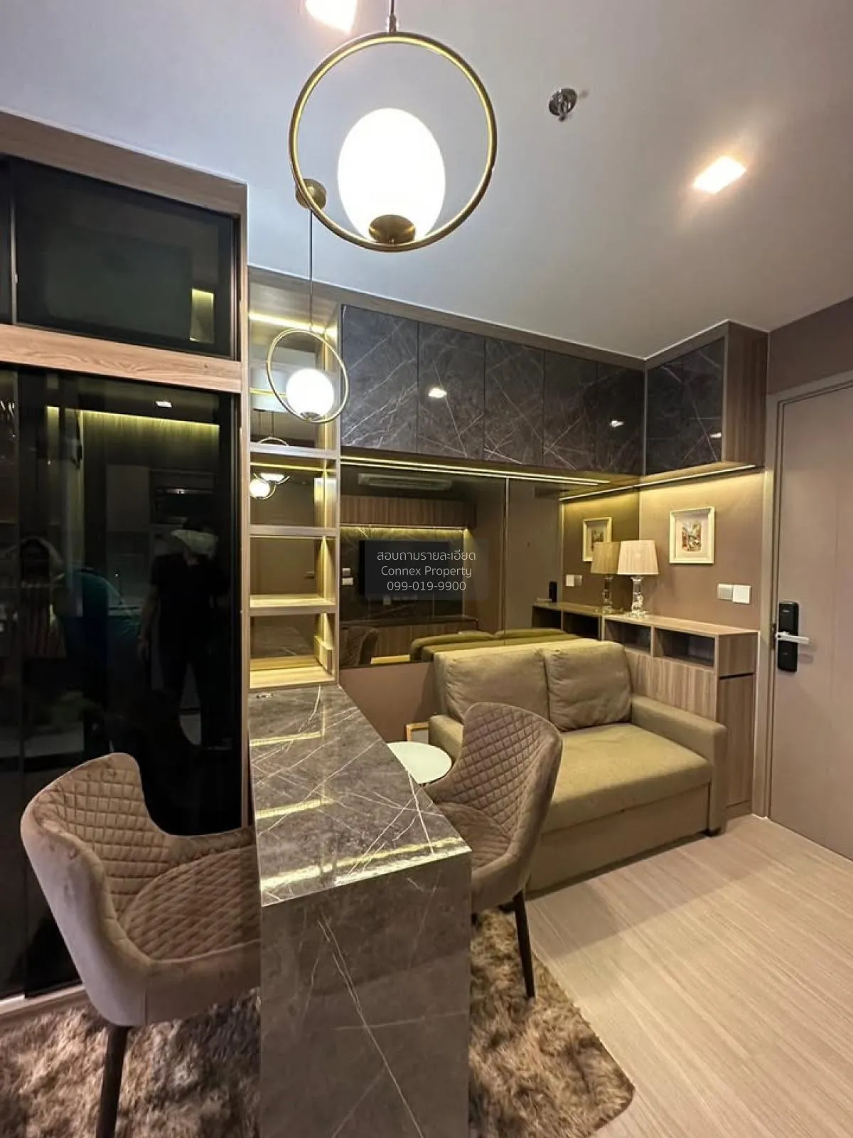 FOR RENT condo , Life Asoke Hype Rama 9 , MRT-Phra Ram 9 , Makkas 3