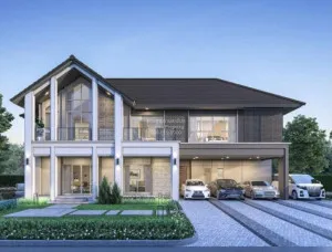 FOR SALE detached house , Bangkok Boulevard Signature Chaengwattana , Bang Tanai , Pak Kret , Bangkok , CX-74308