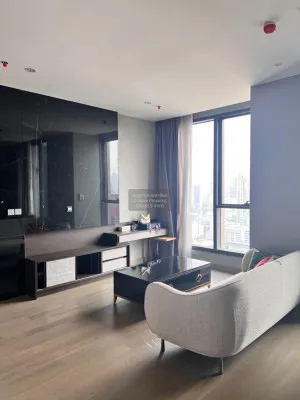 FOR RENT condo , The Esse at Singha Complex , MRT-Phetchaburi , Bang Kapi , Huai Khwang , Bangkok , CX-74321
