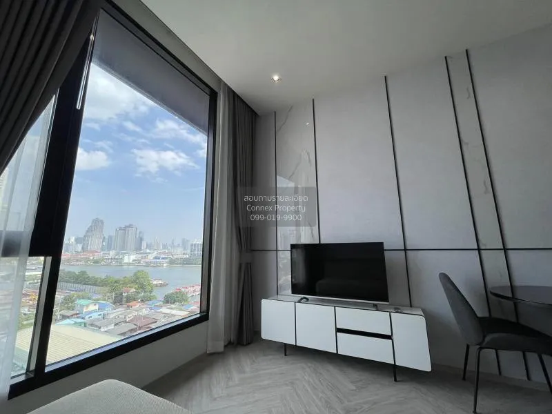 FOR RENT condo , Chapter Charoennakhorn-Riverside , BTS-Krung Tho 2