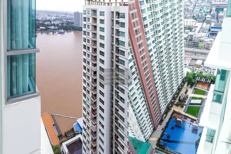 FOR SALE condo , Lumpini Park Riverside Rama 3 , nice view , high