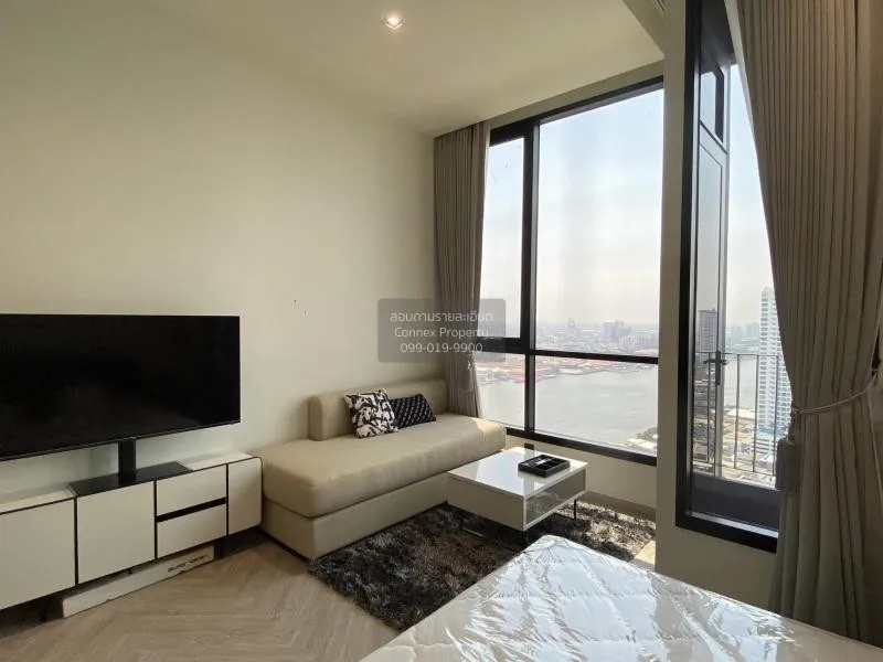 FOR RENT condo , Chapter Charoennakhorn-Riverside , BTS-Krung Tho 1