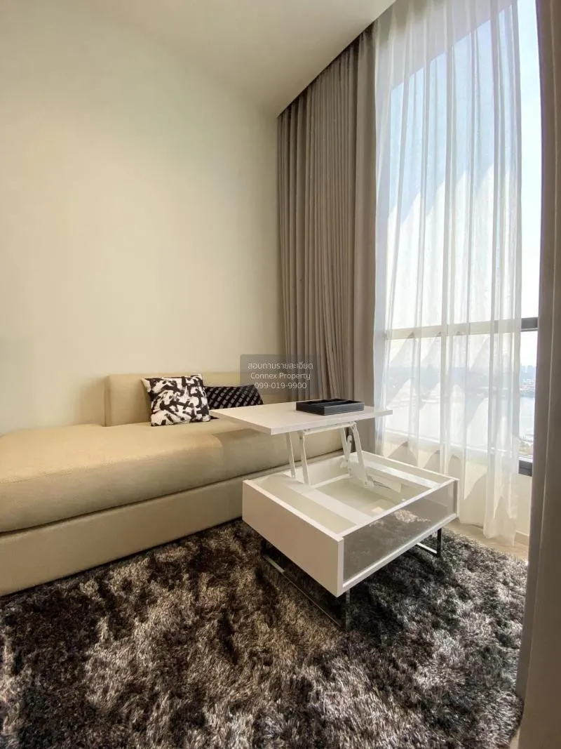 FOR RENT condo , Chapter Charoennakhorn-Riverside , BTS-Krung Tho 4