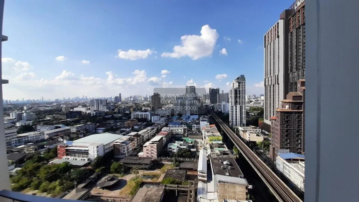 FOR RENT condo , The Room Sukhumvit 62 , high floor , BTS-Punnawi