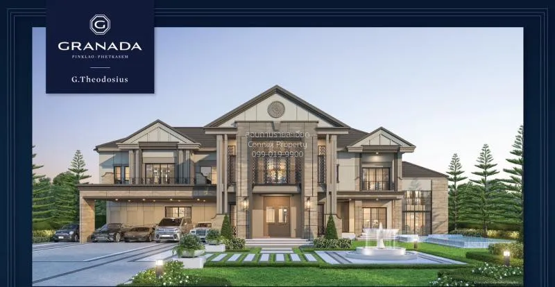 ขายบ้านเดี่ยว  กรานาดา ปิ่นเกล้า-เพชรเกษม MRT-หลักสอง บางแค เขต บ 1