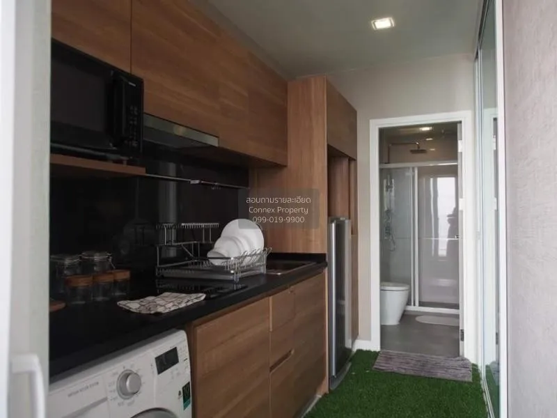 FOR RENT condo , The Metropolis Samrong Interchange , high floor 