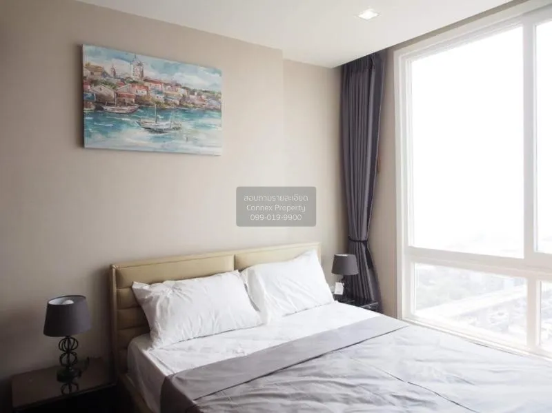 FOR RENT condo , The Metropolis Samrong Interchange , high floor 