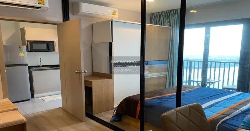 เช่าคอนโด  เดอะ โพลิแทน รีฟ MRT-สะพานพระนั่งเกล้า บางกระสอ เมืองน