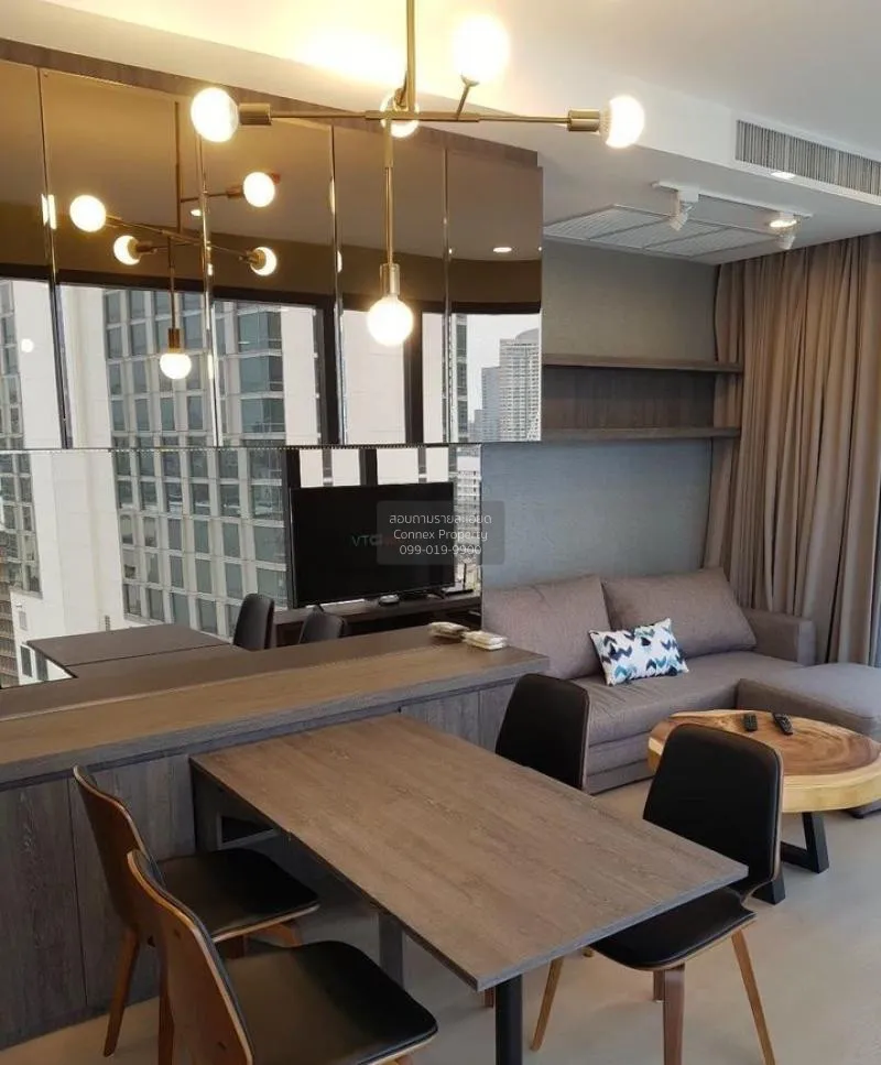 FOR RENT condo , Ashton Chula-Silom , MRT-Sam Yan , Si Phraya , B 3