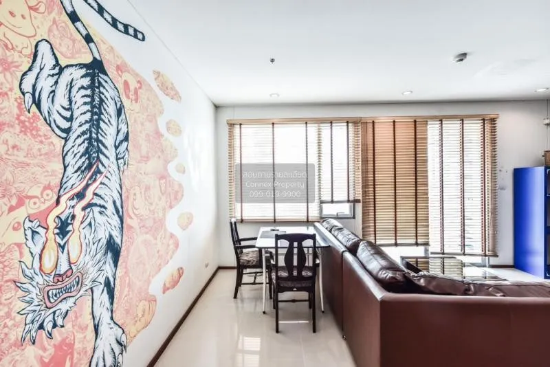 FOR RENT condo , Villa Sathorn , high floor , BTS-Krung Thon Buri