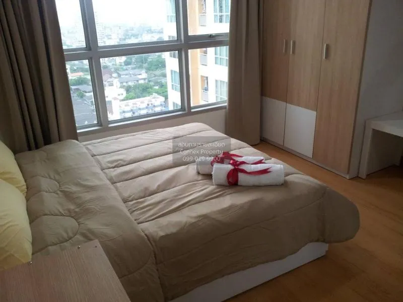 FOR RENT condo , Life @ Ratchada - Suthisan , high floor , MRT-Su