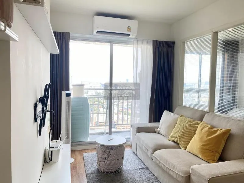 FOR RENT condo , Lumpini Ville Pattanakarn - Srinakarin , high fl 1