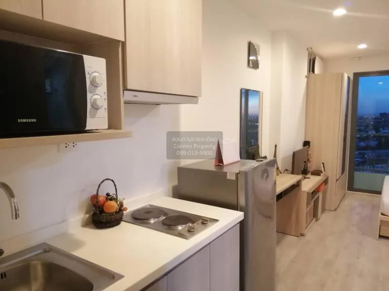 FOR RENT condo , Ideo Mobi Charan Interchange , high floor , MRT-