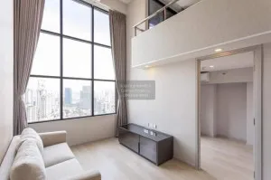 FOR RENT condo , KnightsBridge Prime Sathorn , Duplex , high floor , BTS-Chong Nonsi , Thungmahamek , Sa Thon , Bangkok , CX-76607