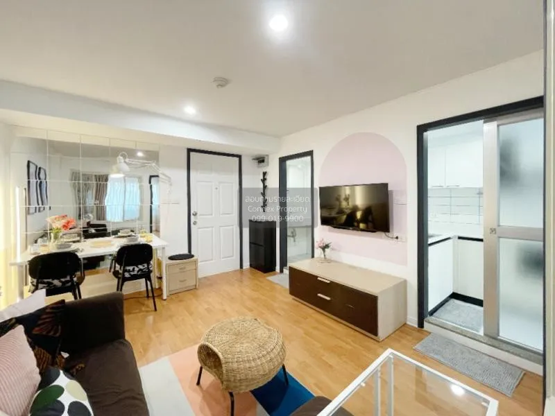 FOR RENT condo , Lumpini Ville Cultural Center , newly renovated  1