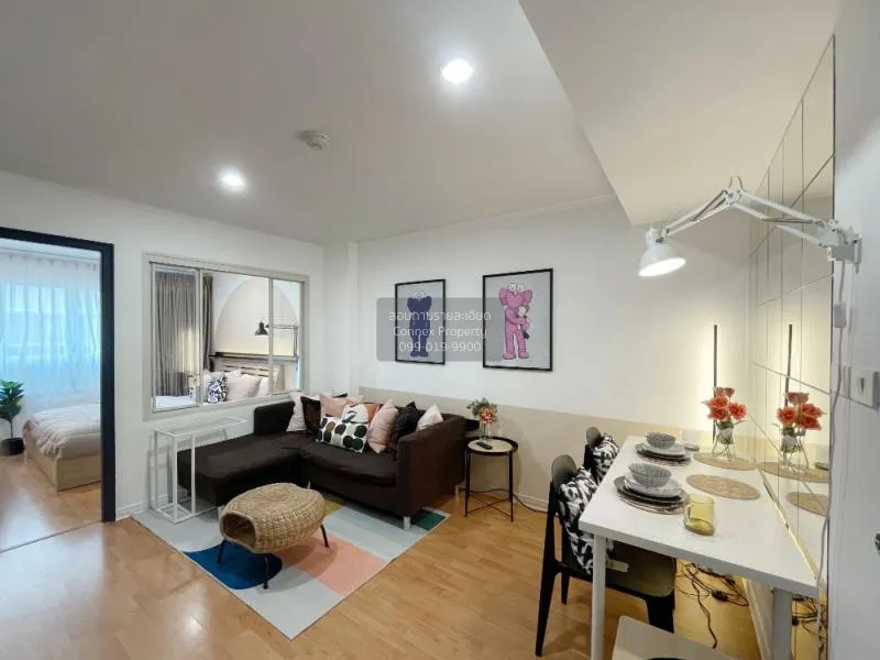 FOR RENT condo , Lumpini Ville Cultural Center , newly renovated  4