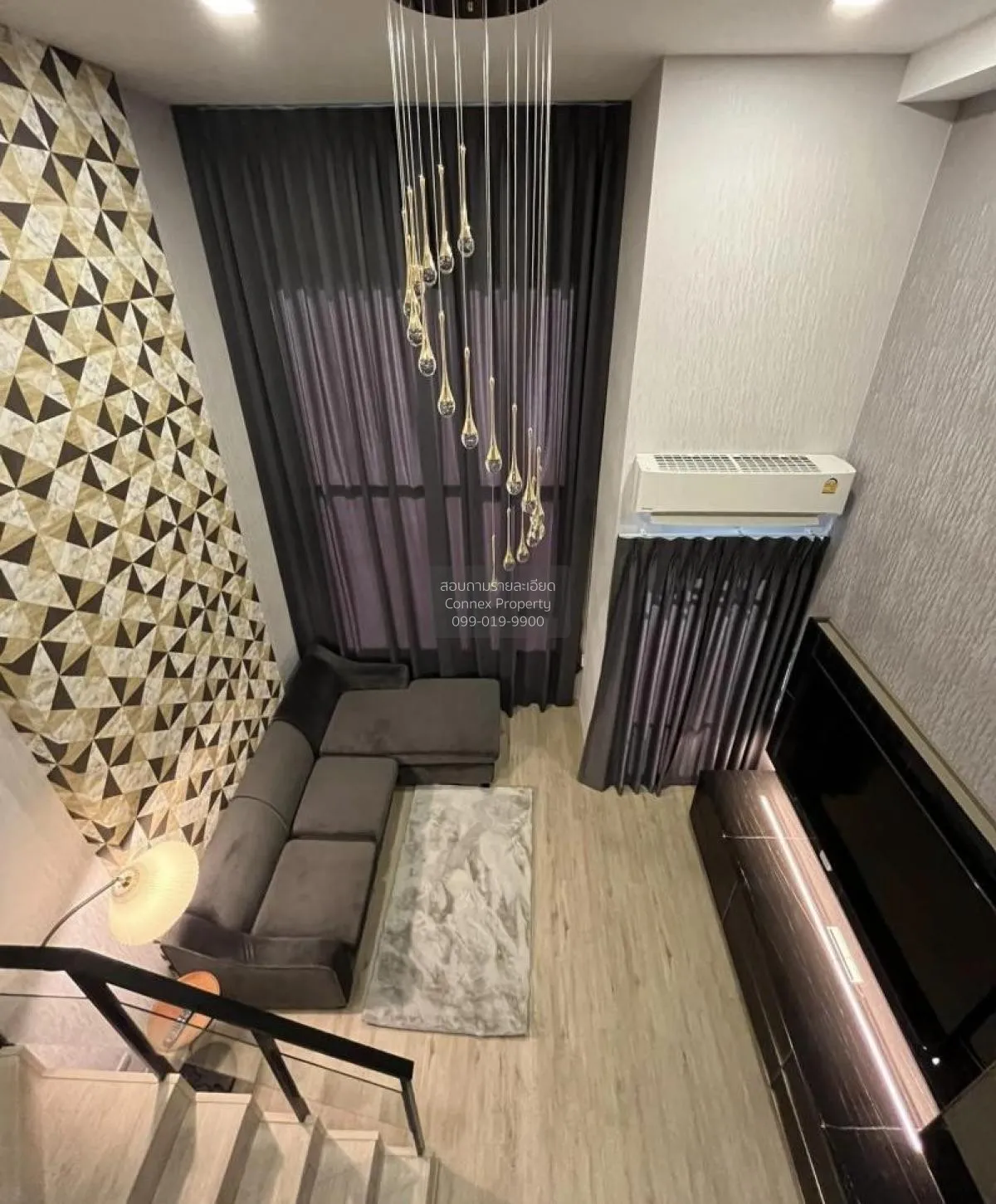 FOR RENT condo , The Rich Rama 9 - Srinakarin , Duplex , high flo 3