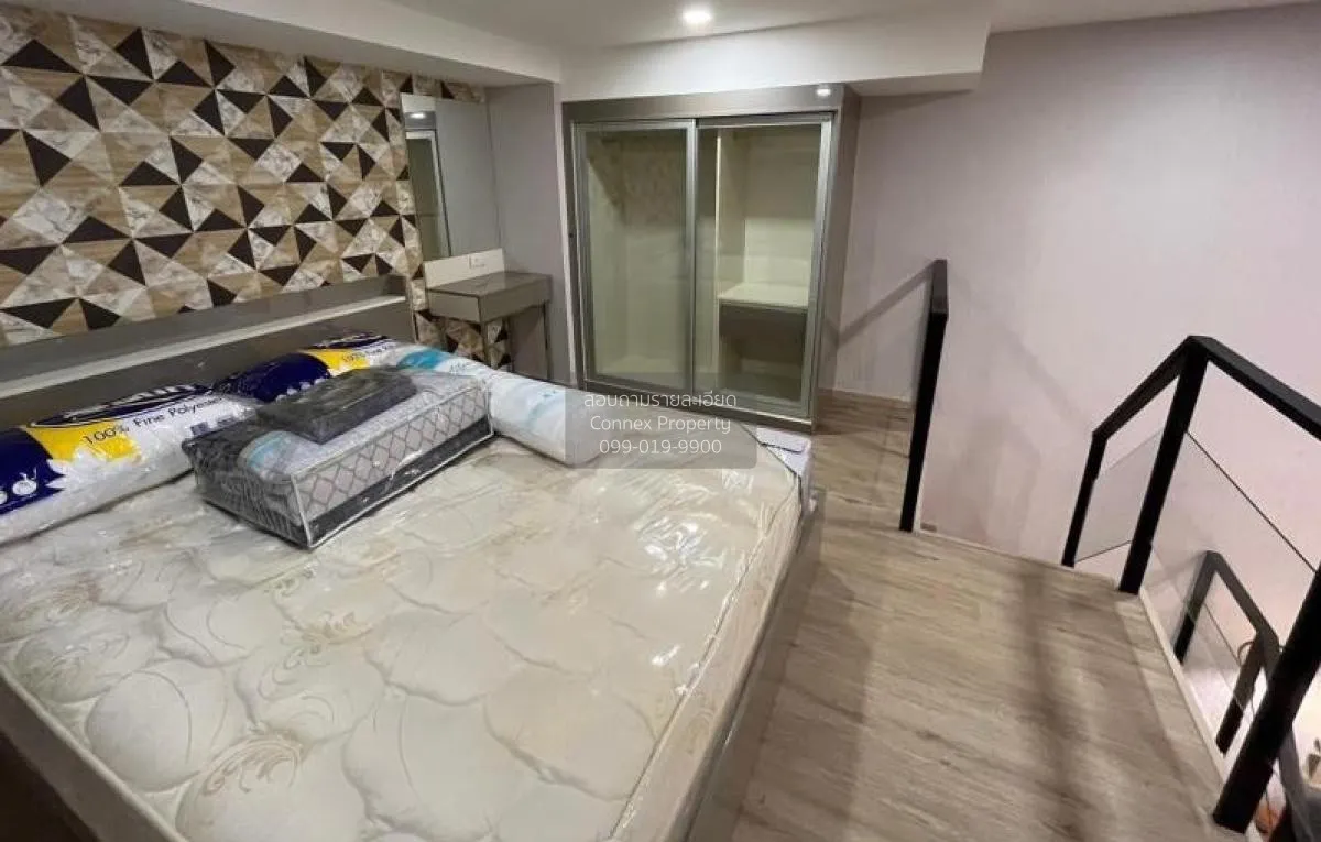 FOR RENT condo , The Rich Rama 9 - Srinakarin , Duplex , high flo