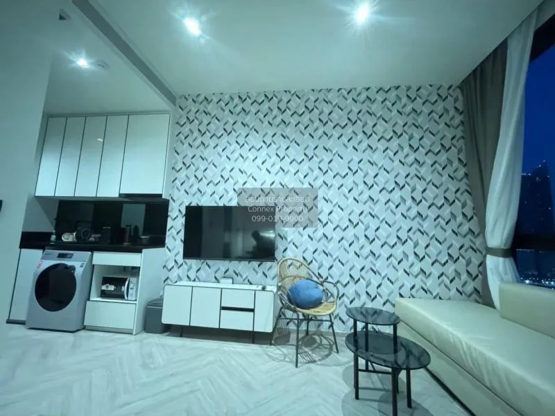 FOR RENT condo , Chapter Charoennakhorn-Riverside , BTS-Krung Tho 1