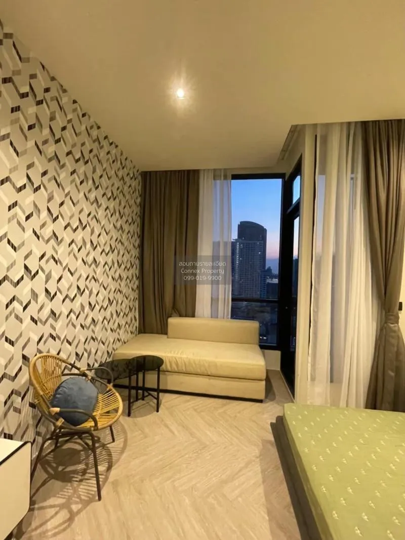 FOR RENT condo , Chapter Charoennakhorn-Riverside , BTS-Krung Tho 3