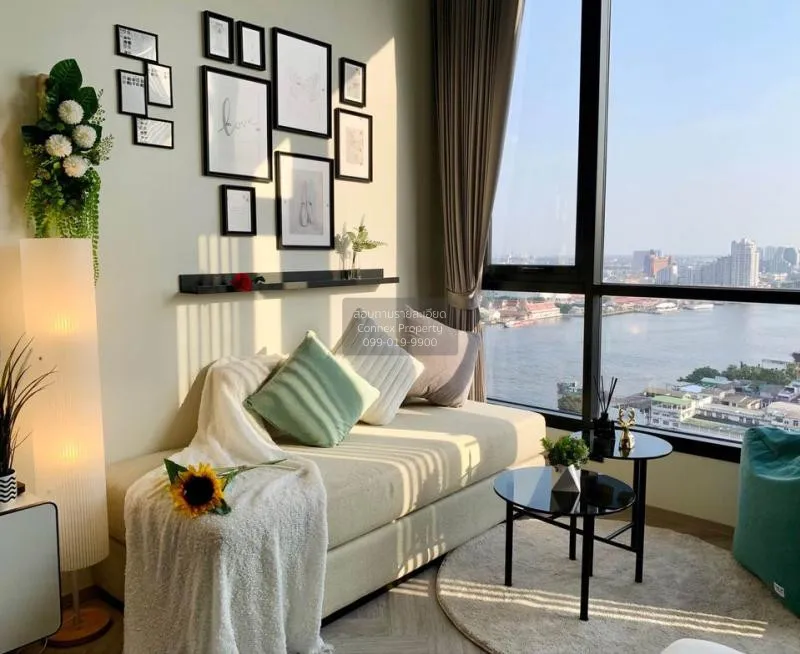 FOR RENT condo , Chapter Charoennakhorn-Riverside , river view ,  1