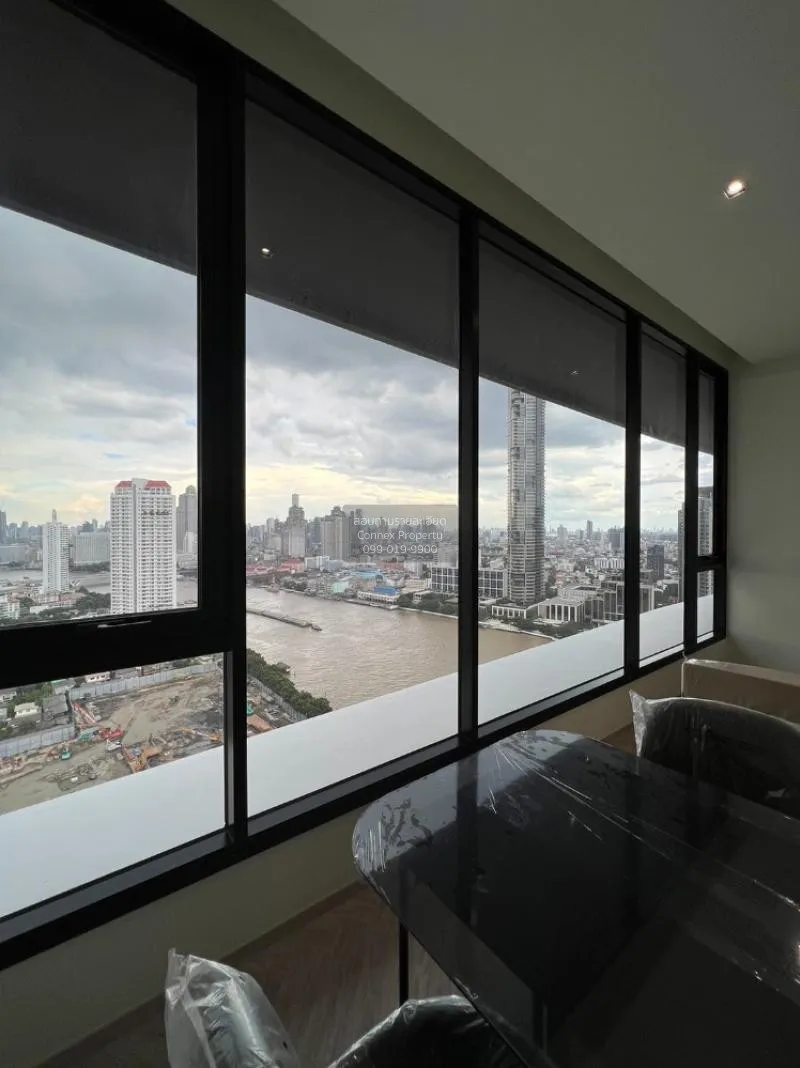 FOR RENT condo , Chapter Charoennakhorn-Riverside , BTS-Krung Tho 2